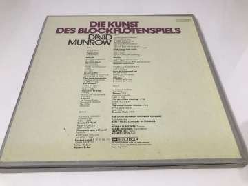 David Munrow ‎– Die Kunst Des Blockflötenspiels 2 LP Kutulu Set
