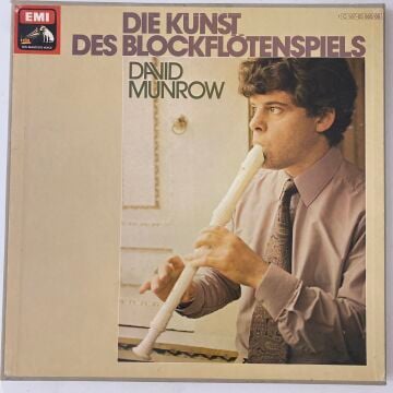 David Munrow ‎– Die Kunst Des Blockflötenspiels 2 LP Kutulu Set