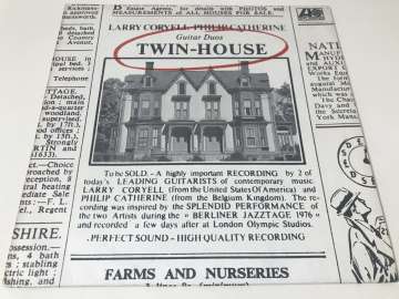 Larry Coryell - Philip Catherine – Twin-House (Guitar Duos)