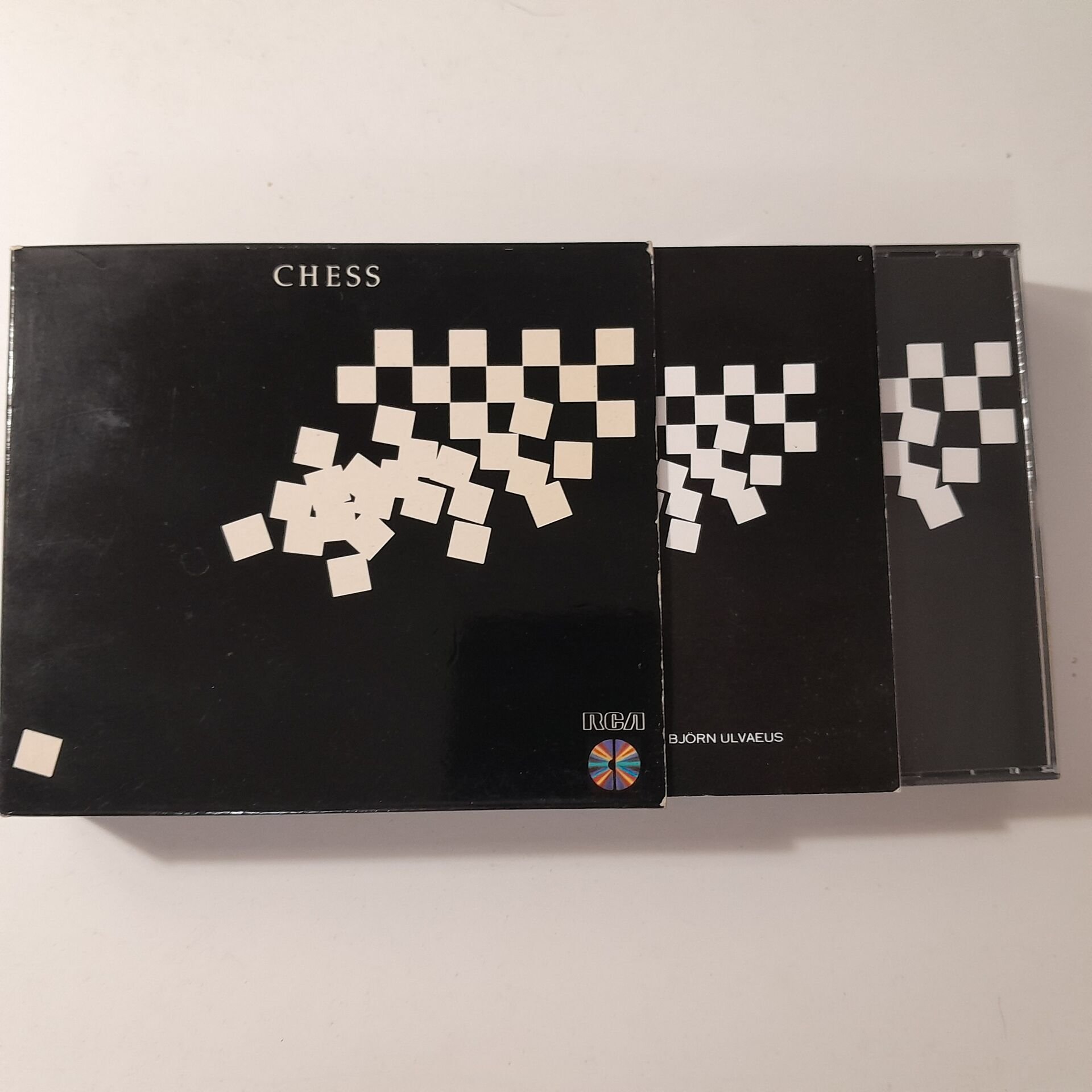Benny Andersson, Tim Rice, Björn Ulvaeus ‎– Chess 2 CD + Kitapçıklı