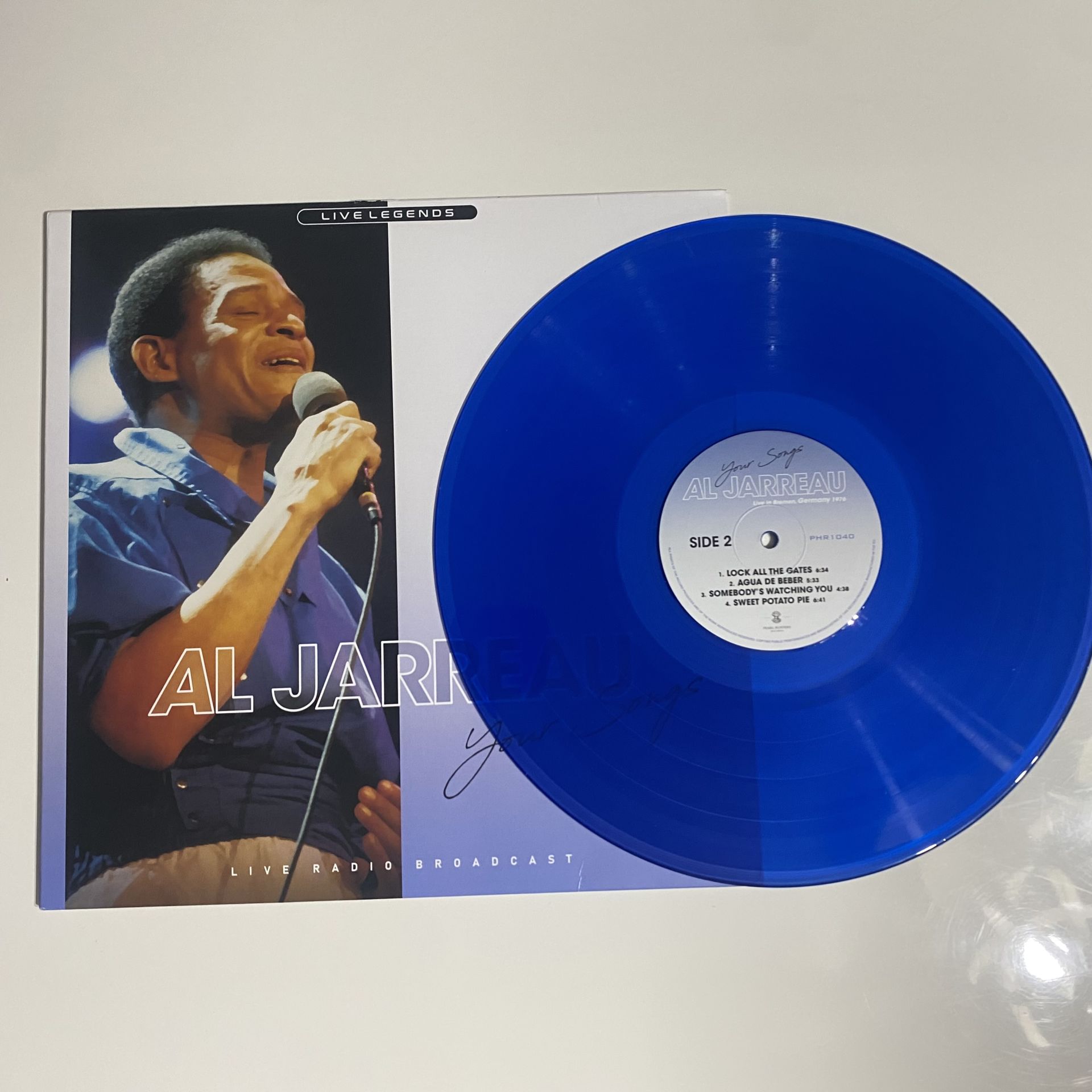 Al Jarreau – Your Songs(Live Radio Broadcast) (Mavi Renkli Plak)