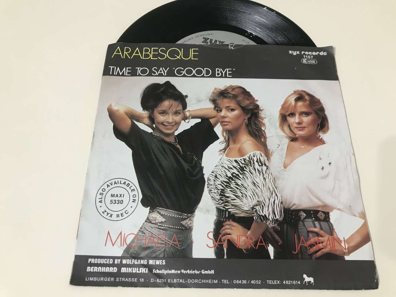 Arabesque ‎– Time To Say ''Good Bye''