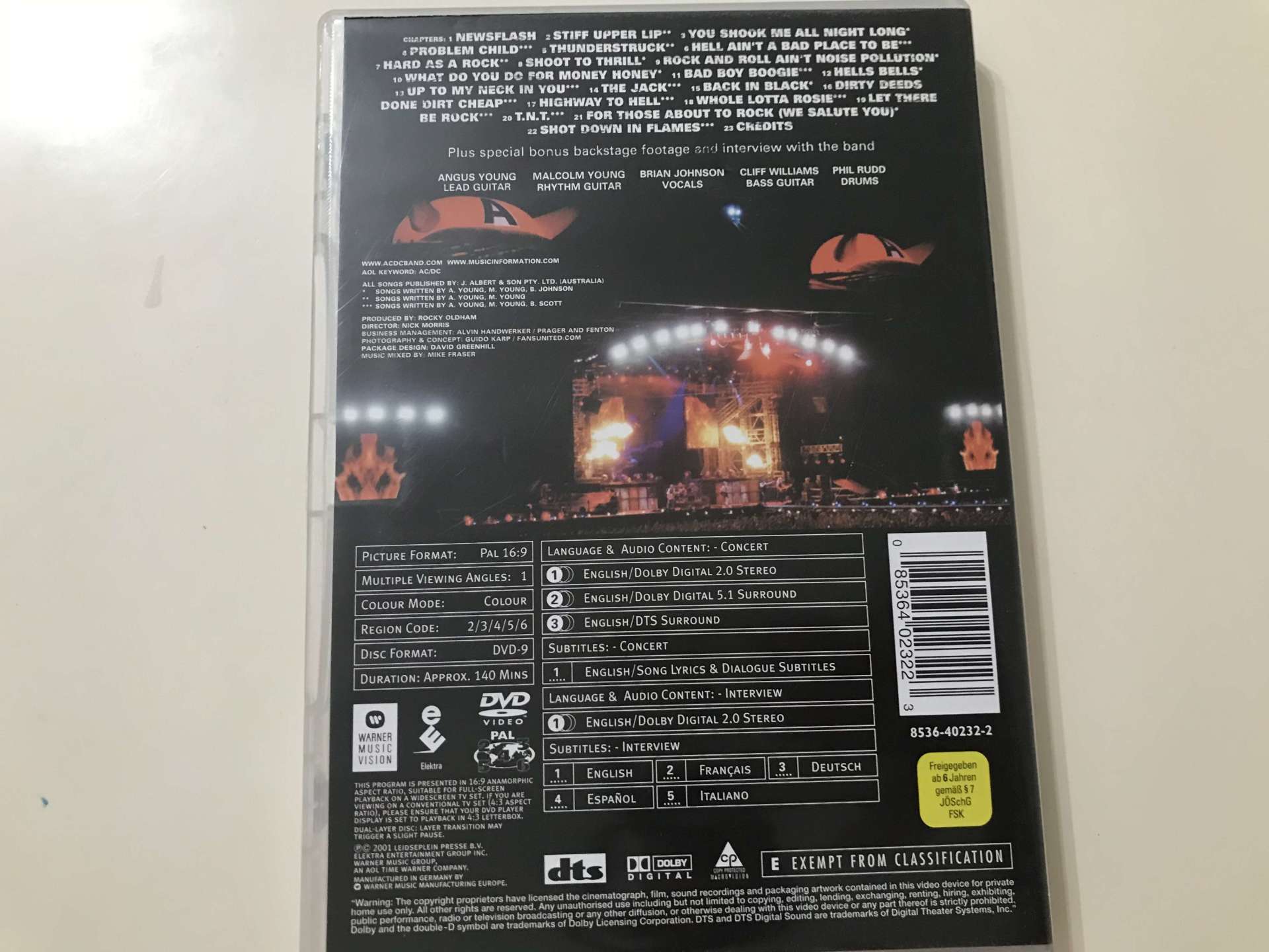AC/DC – Stiff Upper Lip Live Plak, CD, DVD Satın Al
