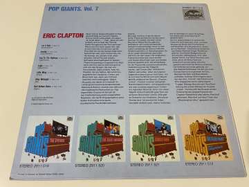 Eric Clapton ‎– Pop Giants, Vol. 7
