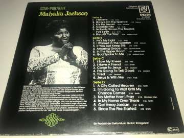 Mahalia Jackson ‎– Star-Portrait Mahalia Jackson 2 LP