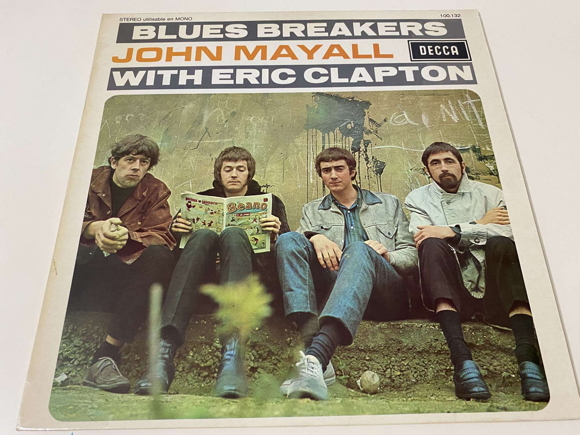 John Mayall With Eric Clapton ‎– Blues Breakers