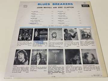John Mayall With Eric Clapton ‎– Blues Breakers