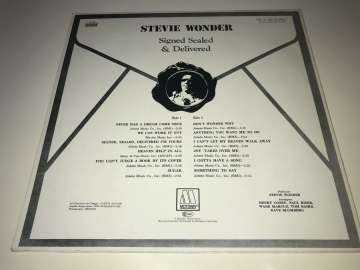 Stevie Wonder ‎– Signed Sealed & Delivered