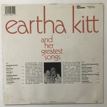 Eartha Kitt – And Her Greatest Songs