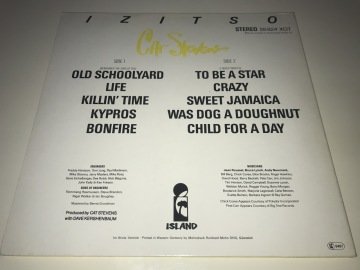 Cat Stevens ‎– Izitso