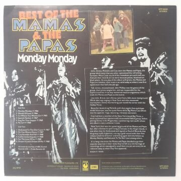 The Mamas & The Papas ‎– Best Of The Mamas & The Papas - Monday Monday