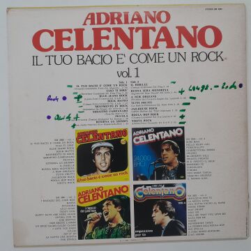 Adriano Celentano – Vol. 1 - Il Tuo Bacio È Come Un Rock