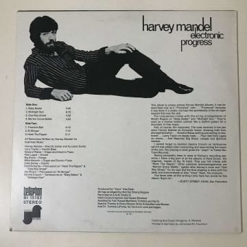 Harvey Mandel – Electronic Progress