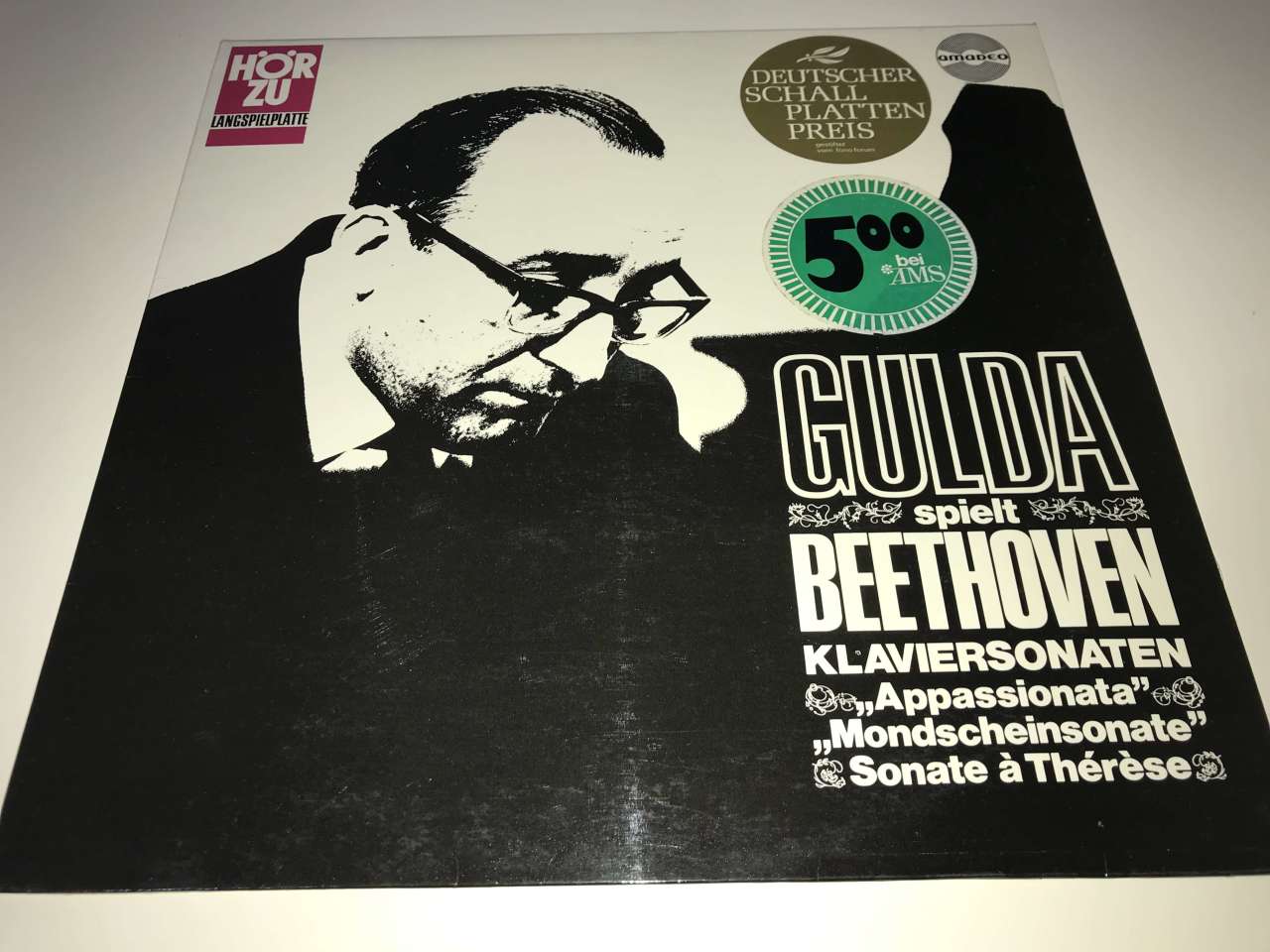 Gulda Spielt Beethoven – Klaviersonaten ''Appassionata'', ''Mondscheinsonate'', Sonate á Thérése