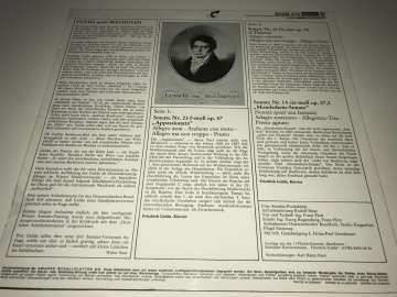 Gulda Spielt Beethoven – Klaviersonaten ''Appassionata'', ''Mondscheinsonate'', Sonate á Thérése