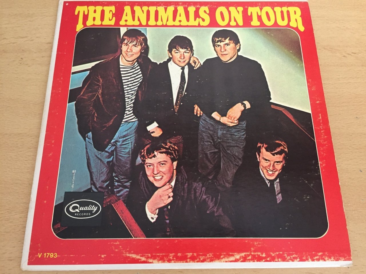 The Animals ‎– The Animals On Tour