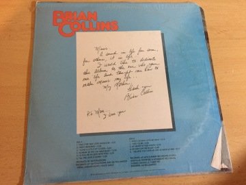 Brian Collins ‎– That's The Way Love Should Be