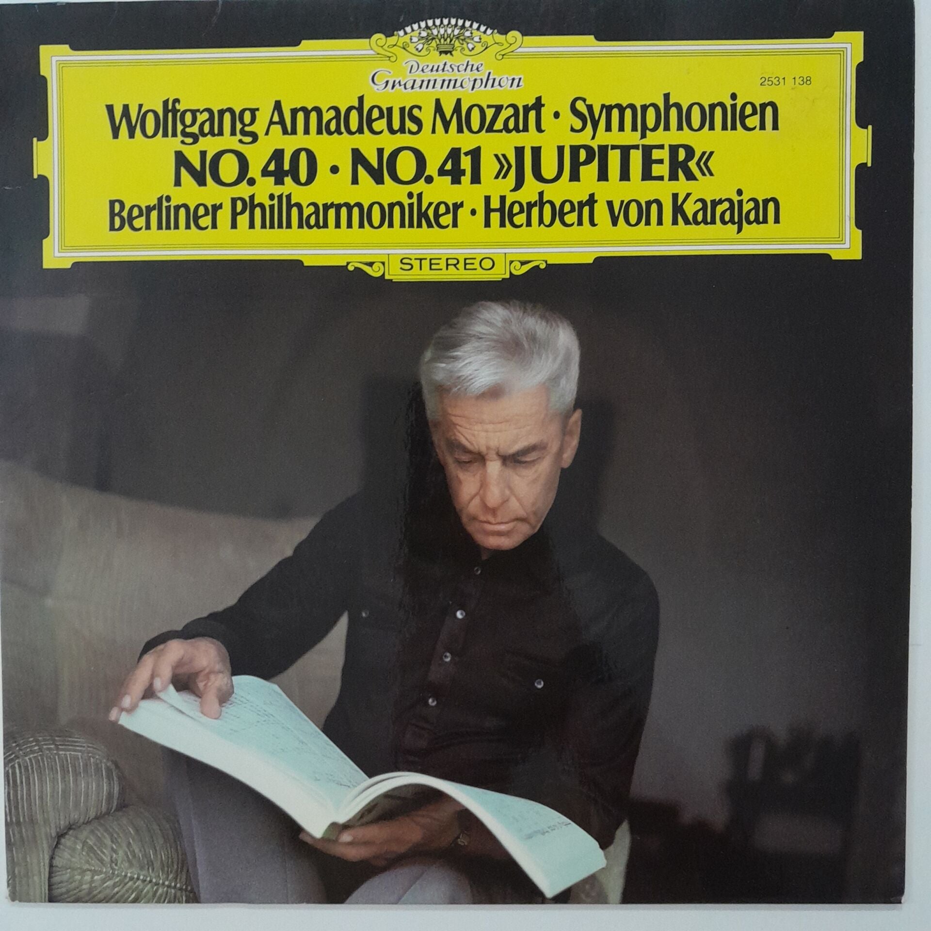 Wolfgang Amadeus Mozart, Berliner Philharmoniker, Herbert von Karajan – Symphonien No. 40 • No. 41 ''Jupiter''