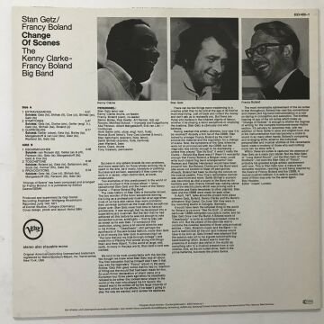 Stan Getz / Francy Boland / The Kenny Clarke-Francy Boland Big Band – Change Of Scenes