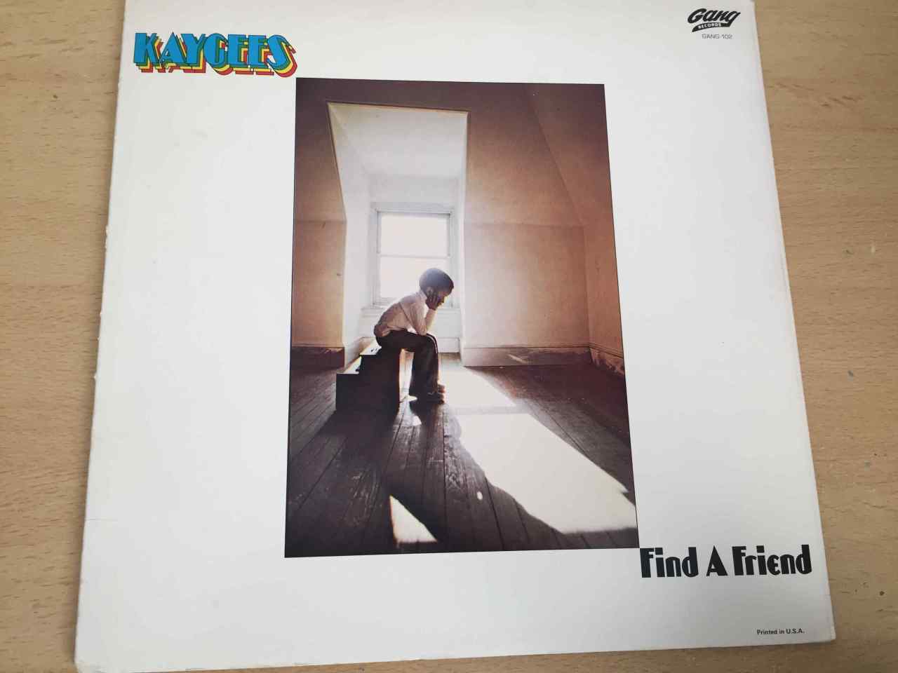 Kaygees ‎– Find A Friend