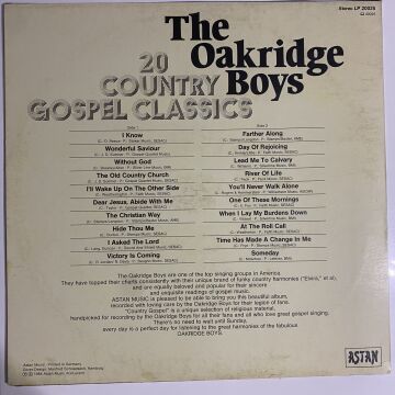 The Oakridge Boys ‎– 20 Country Gospel Classics