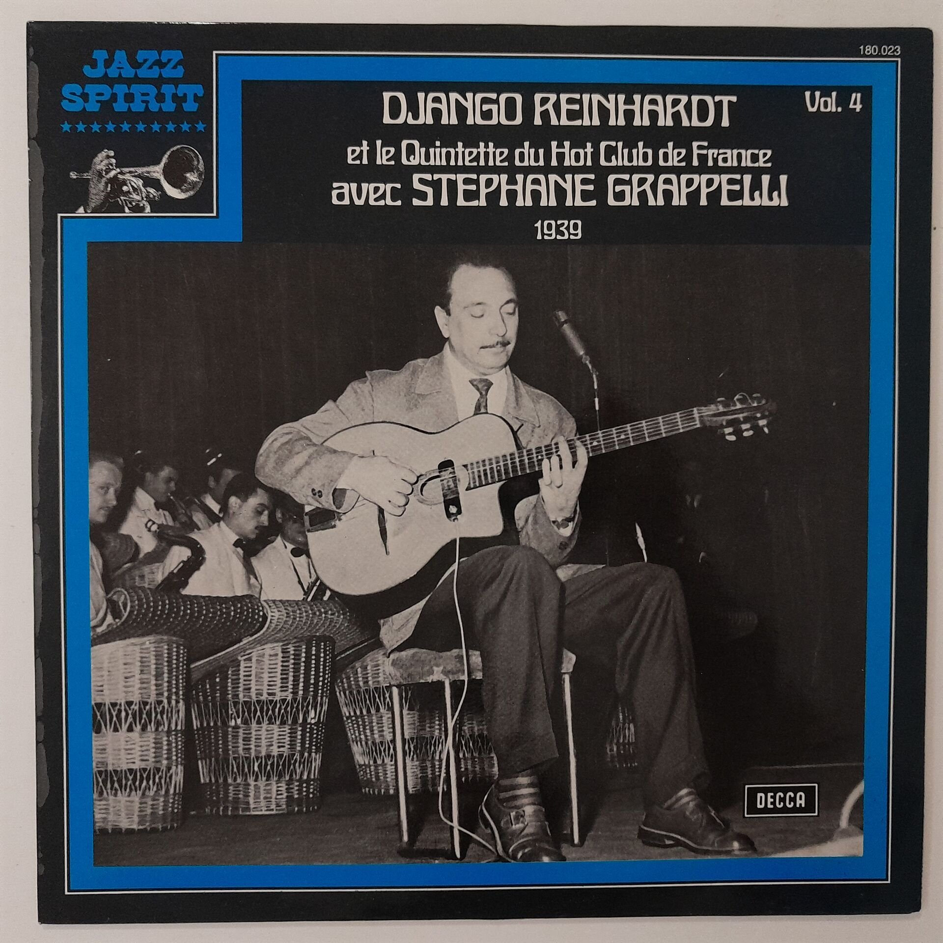Django Reinhardt Et Le Quintette Du Hot Club De France Avec Stephane Grappelli – 1939 Vol. 4