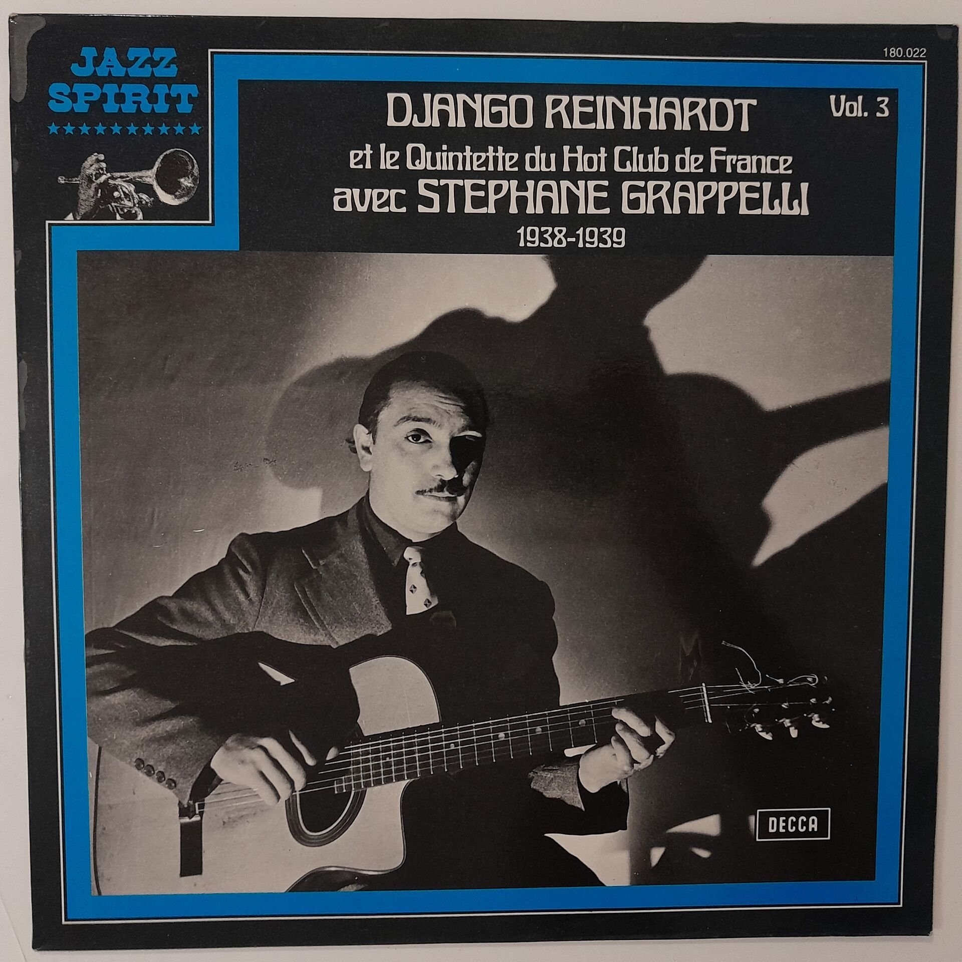 Django Reinhardt Et Le Quintette Du Hot Club De France Avec Stephane Grappelli – 1938-1939 Vol. 3
