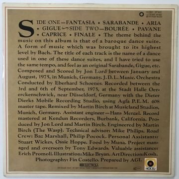 Jon Lord – Sarabande