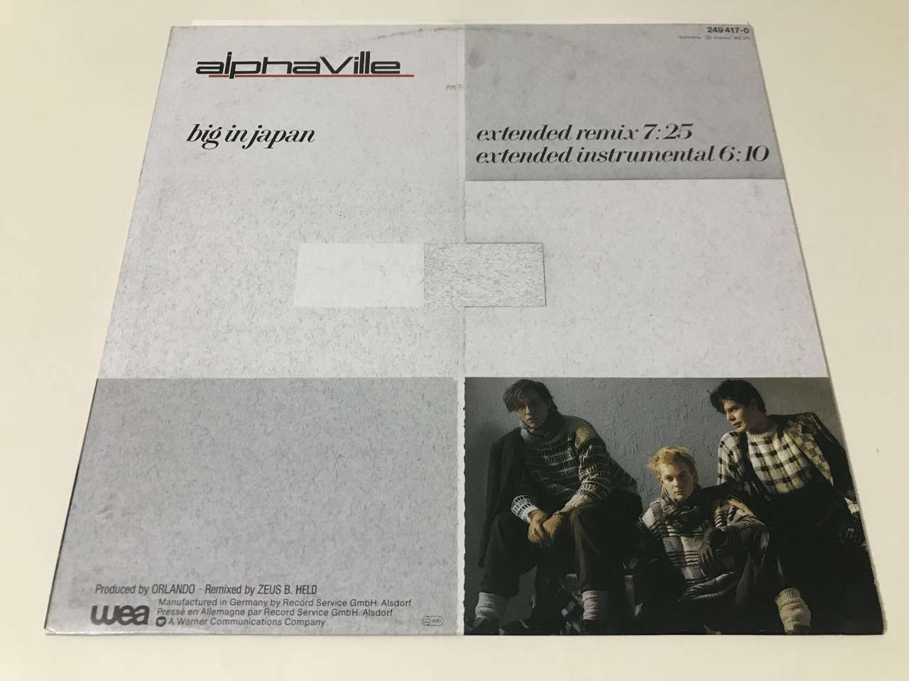 Alphaville ‎– Big In Japan (Extended Remix)