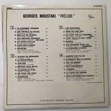 Georges Moustaki – Prelude 2 LP