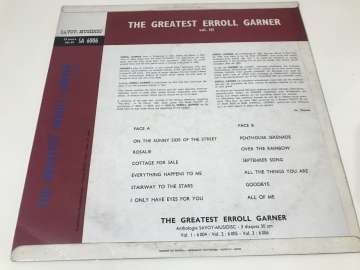Erroll Garner ‎– The Greatest Erroll Garner Vol. III