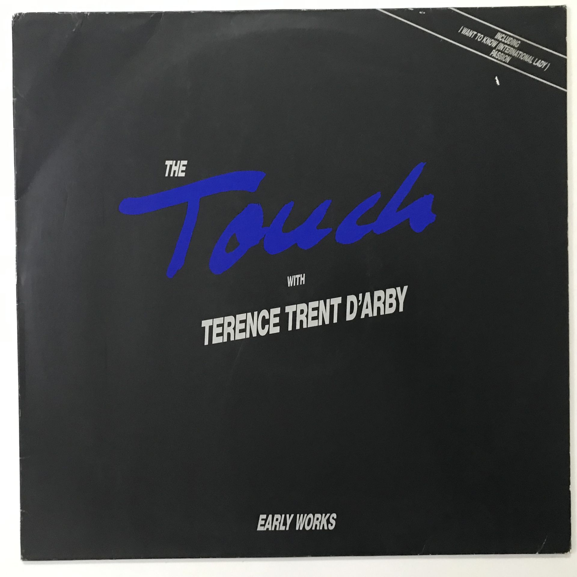 The Touch With Terence Trent D'Arby ‎– Early Works