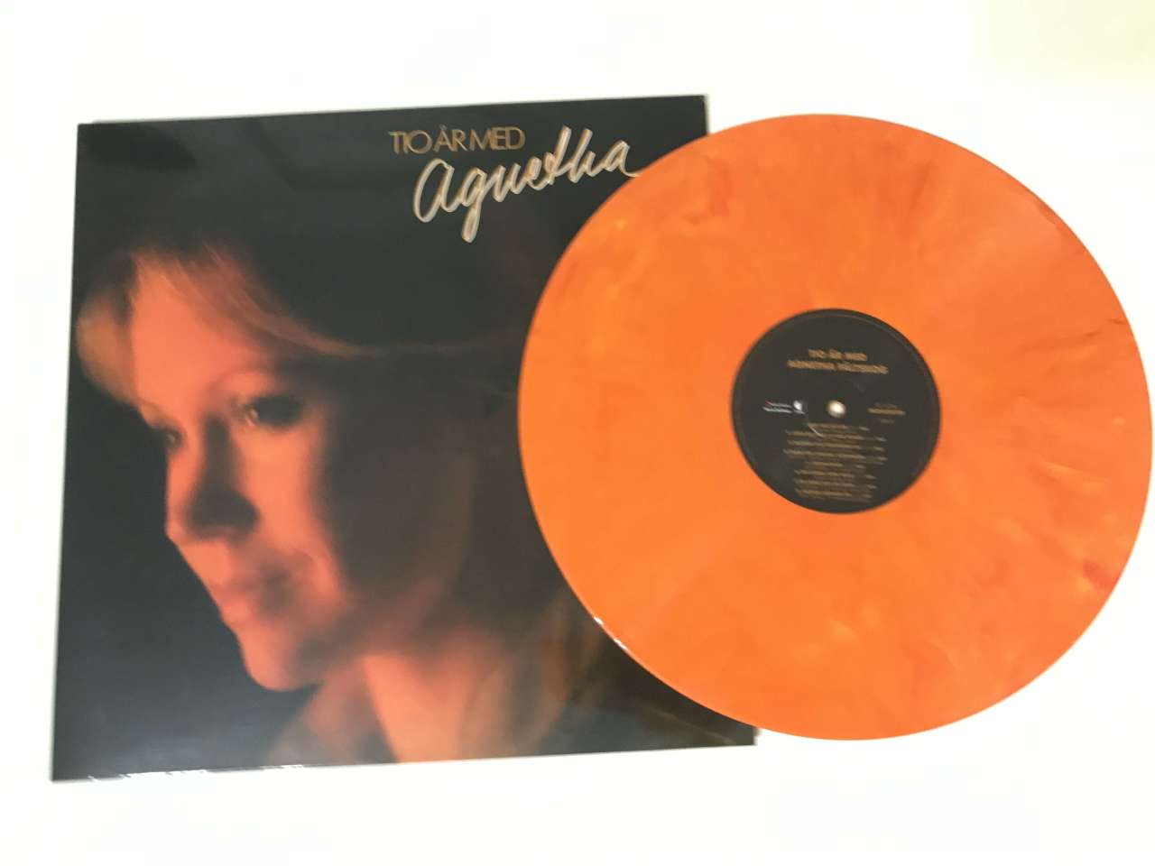 Agnetha Fältskog – Tio År Med Agnetha (Turuncu Renkli Plak + Posterli)
