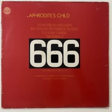 Aphrodite's Child ‎– 666 2 LP