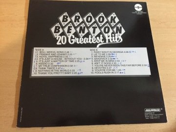 Brook Benton ‎– 20 Greatest Hits
