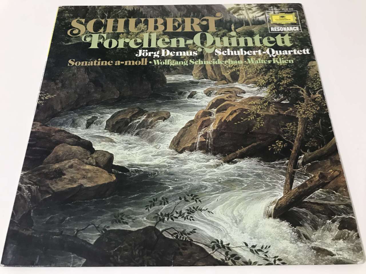 Schubert, Jörg Demus · Schubert-Quartett, Wolfgang Schneiderhan · Walter Klien – Forellen-Quintett / Sonatine A-Moll