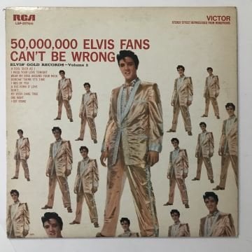 Elvis Presley ‎– 50,000,000 Elvis Fans Can't Be Wrong (Elvis' Gold Records, Vol. 2)