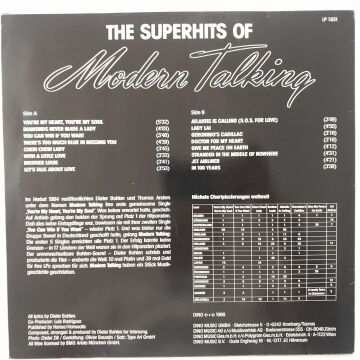 Modern Talking – Best Of (16 Superhits. The Superhits Of Modern Talking)