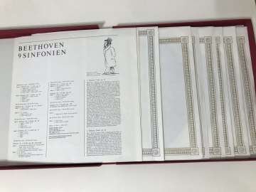 Herbert von Karajan - Berliner Philharmoniker – Beethoven Edition - 9 Symphonien (8 LP Kutulu Set)