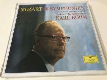 Wolfgang Amadeus Mozart, Karl Böhm, Berliner Philharmoniker – 46 Symphonien Gesamtausgabe, Complete, Integrale (16 LP Kutulu Set)