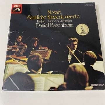Mozart, English Chamber Orchestra, Daniel Barenboim – Sämtliche Klavierkonzerte (12 LP Kutulu Set)