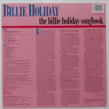 Billie Holiday – The Billie Holiday Songbook