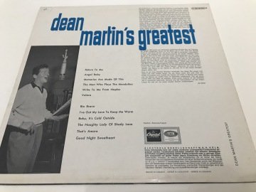 Dean Martin ‎– Dean Martin's Greatest