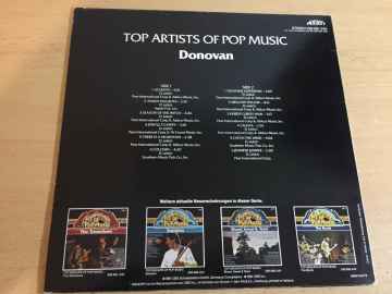 Donovan ‎– Top Artists Of Pop Music