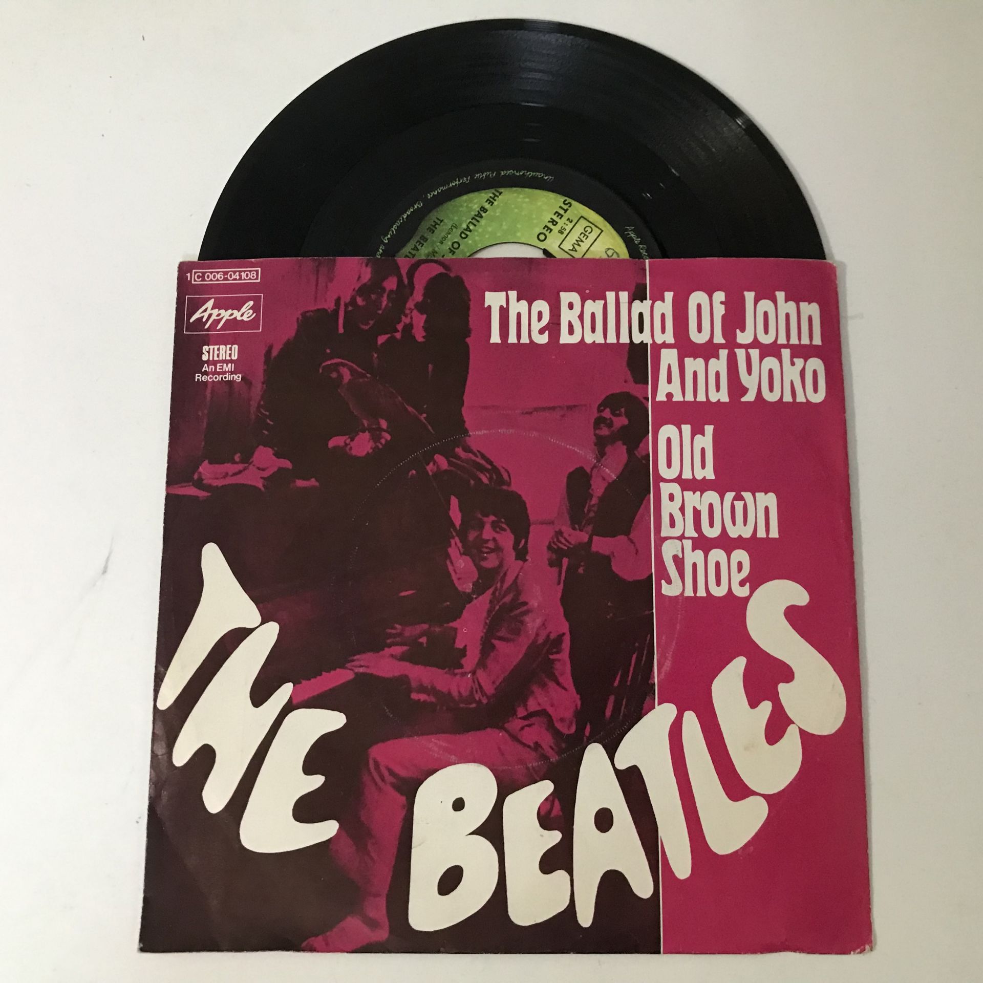 The Beatles – The Ballad Of John And Yoko / Old Brown Shoe