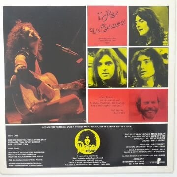 T. Rex – T. Rex In Concert