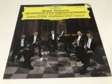 Mozart, Beethoven, James Levine, Ensemble Wien-Berlin ‎– Quintette Für Klavier Und Bläser - Quintets For Piano And Wind Instruments