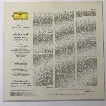 Rimsky-Korssakoff / Berliner Philharmoniker • Herbert von Karajan – Scheherazadei Symphonische Suite, Op. 35