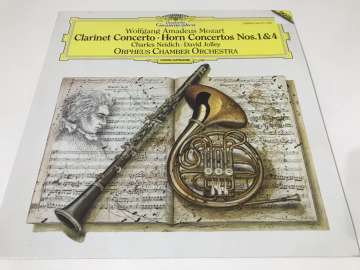 Mozart, Orpheus Chamber Orchestra, David Jolley, Charles Neidich ‎– Clarinet Concerto - Horns Concertos Nos. 1 & 4
