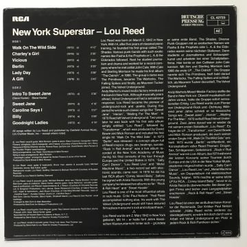Lou Reed – New York Superstar